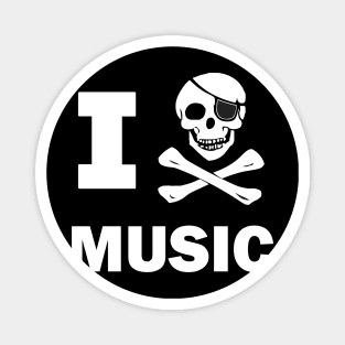 I Pirate Music Magnet